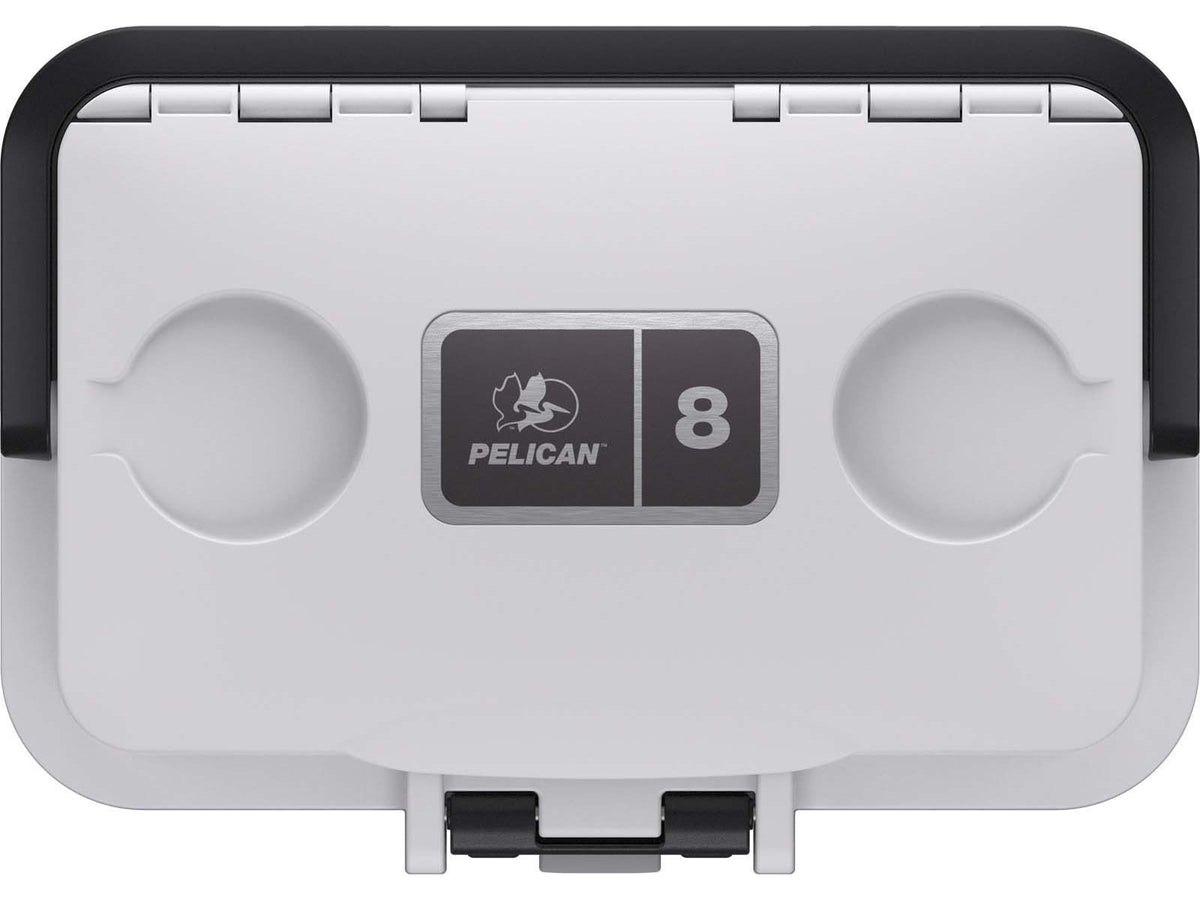 Pelican Storm Cases PELICAN 8Q-1-WHTGRY IM 8QT ELITE COOLER WHT/GRY