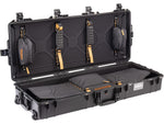 Pelican Air 1745 Case Bow 44x16.8x7.9 inch Internal Dimension 46.7x19.4x8.7 External Dimension Black