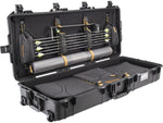 Pelican Air 1745 Case Bow 44x16.8x7.9 inch Internal Dimension 46.7x19.4x8.7 External Dimension Black