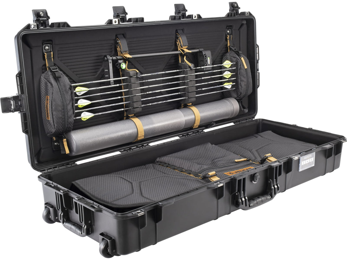 Pelican Air 1745 Case Bow 44x16.8x7.9 inch Internal Dimension 46.7x19.4x8.7 External Dimension Black