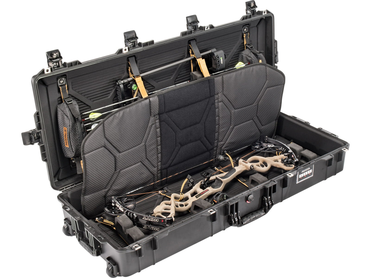 Pelican Air 1745 Case Bow 44x16.8x7.9 inch Internal Dimension 46.7x19.4x8.7 External Dimension Black