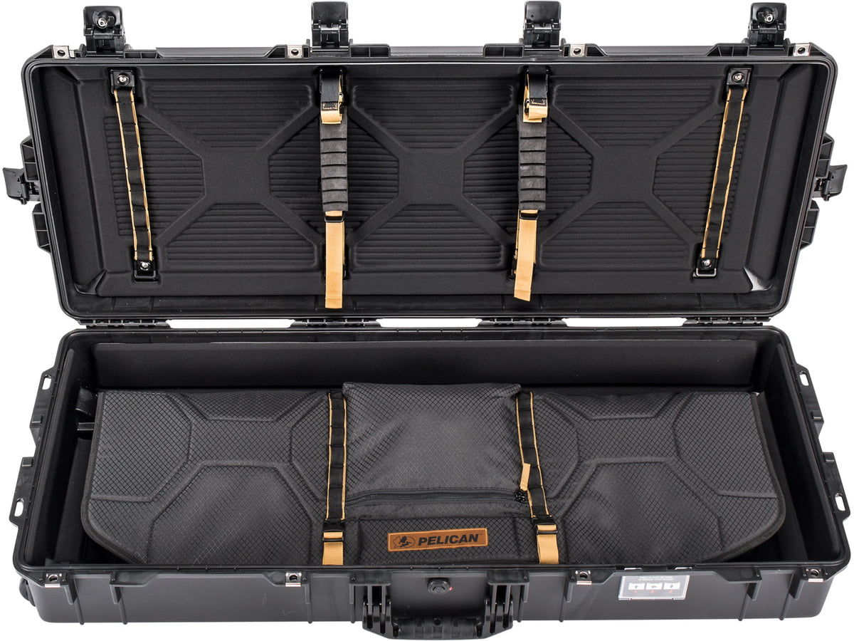 Pelican Air 1745 Case Bow 44x16.8x7.9 inch Internal Dimension 46.7x19.4x8.7 External Dimension Black