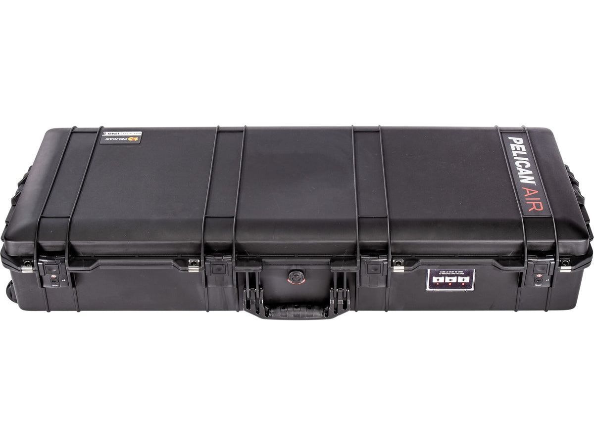 Pelican Air 1745 Case Bow 44x16.8x7.9 inch Internal Dimension 46.7x19.4x8.7 External Dimension Black