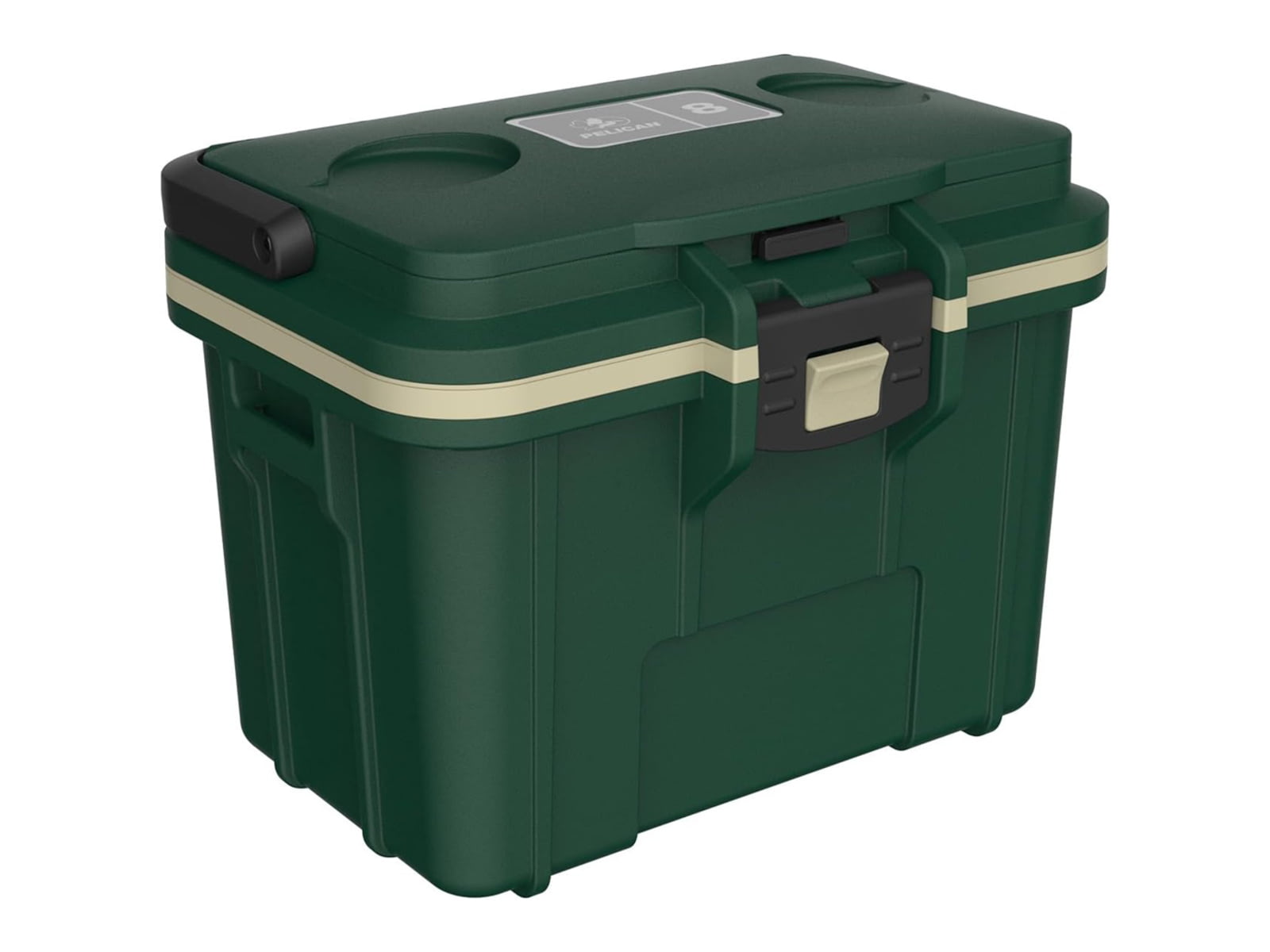 Pelican IM Personal Cooler Hunter 14 Quart Hard Cooler Green/Tan 14Q-1-HGRTAN