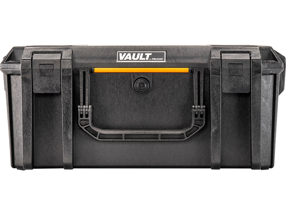 Pelican VAULT V600 Case Large Equipment 21x17x9.5 inch Internal 24.55x20.59x10.16 inch External Dimension Black