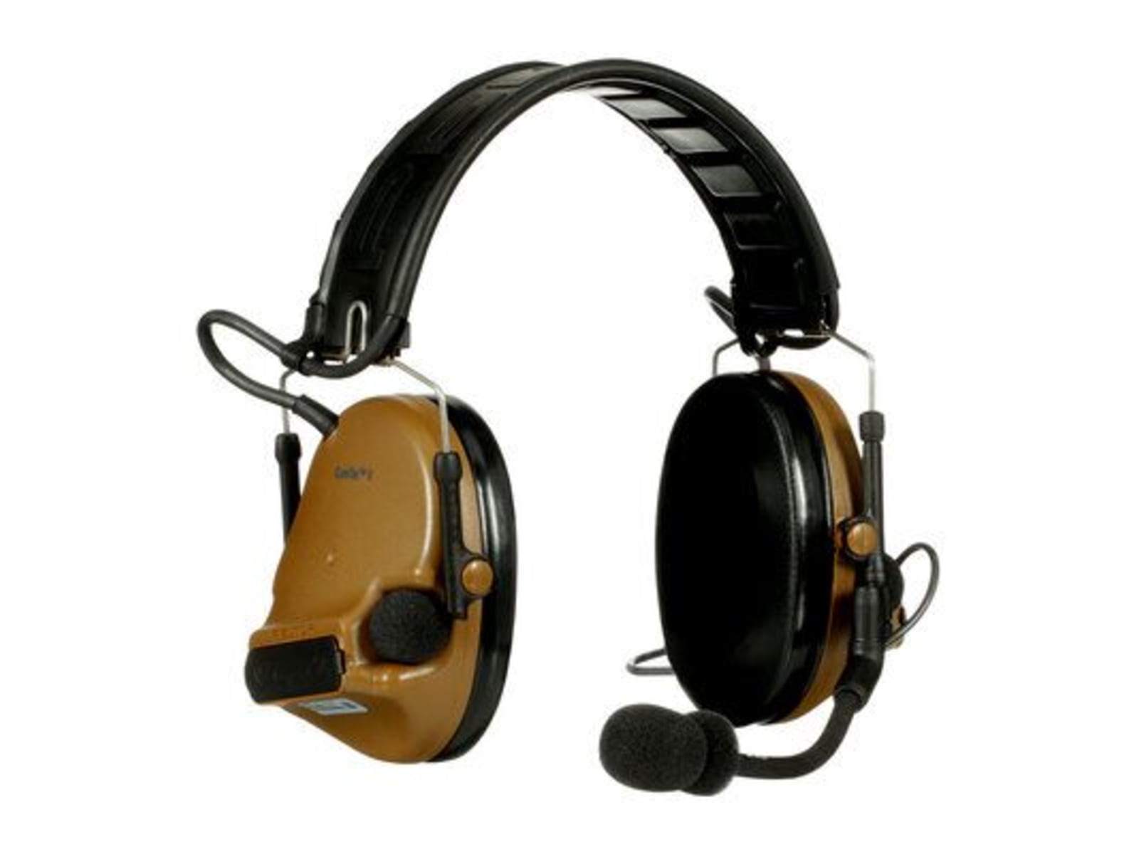 PELTOR 3M PELTOR ComTac V Headset Foldable Single Lead Standard Dynamic Mic NATO Wiring