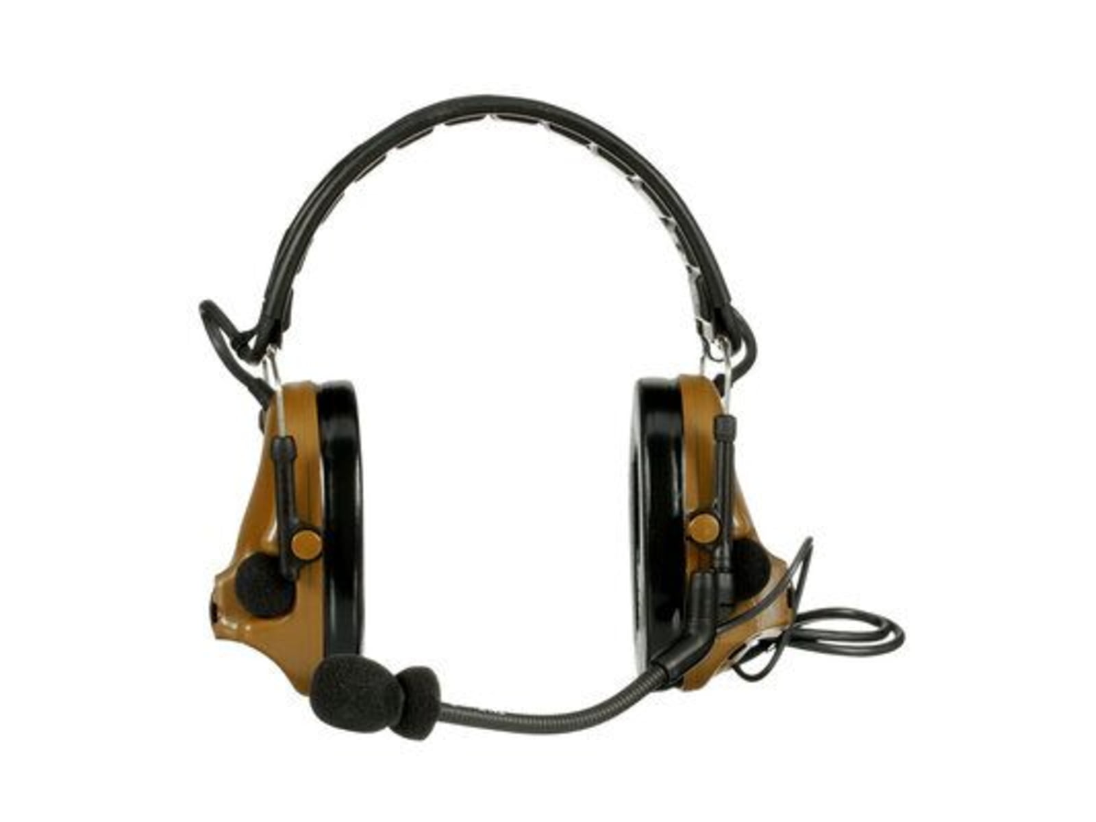 PELTOR 3M PELTOR ComTac V Headset Foldable Single Lead Standard Dynamic Mic NATO Wiring