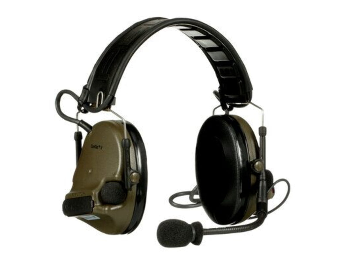 PELTOR 3M PELTOR ComTac V Headset Foldable Single Lead Standard Dynamic Mic NATO Wiring