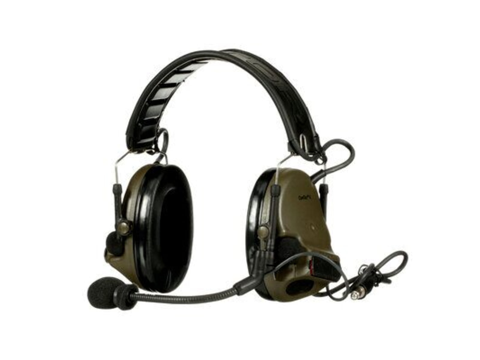 PELTOR 3M PELTOR ComTac V Headset Foldable Single Lead Standard Dynamic Mic NATO Wiring