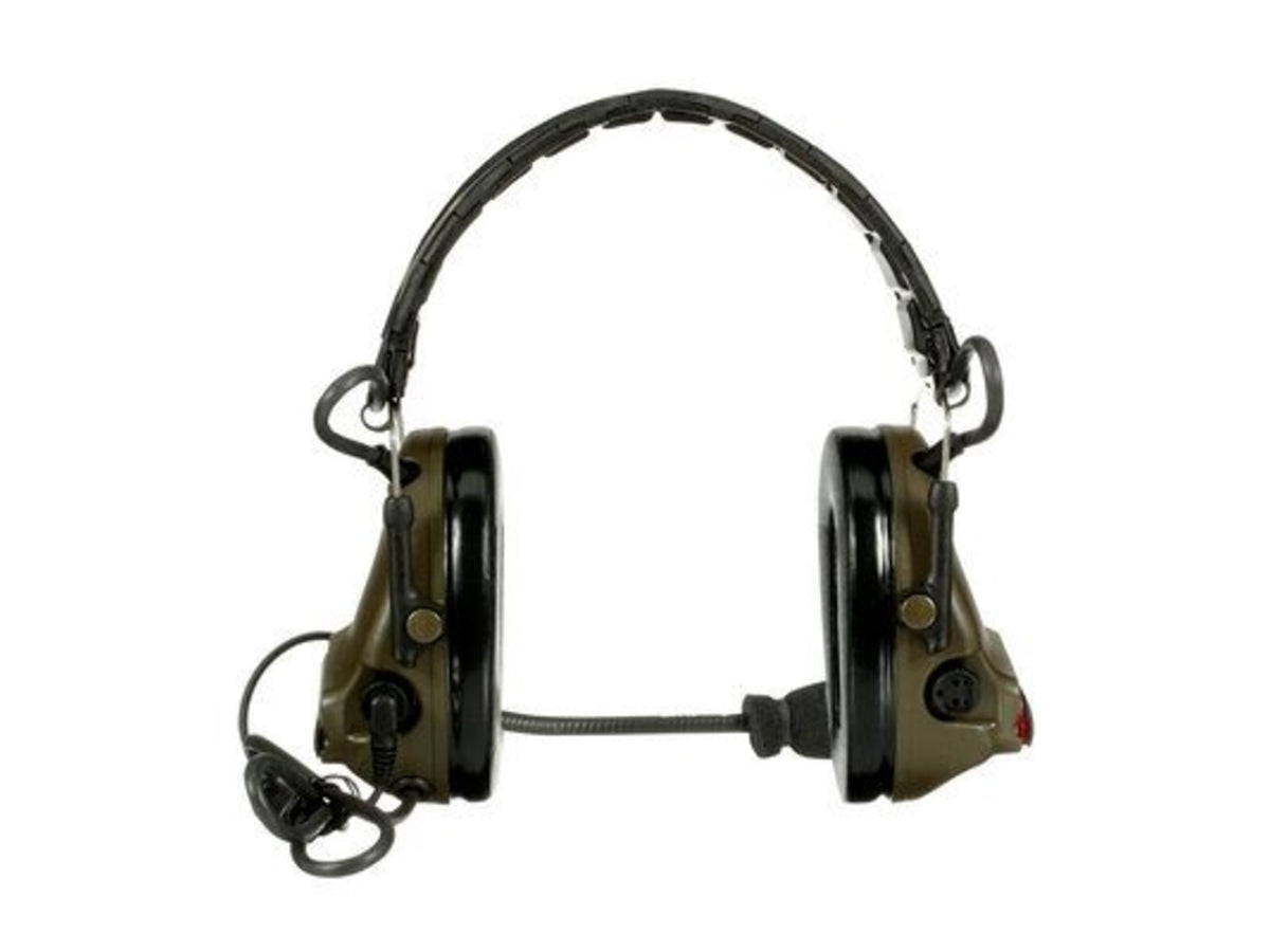 PELTOR 3M PELTOR ComTac V Headset Foldable Single Lead Standard Dynamic Mic NATO Wiring