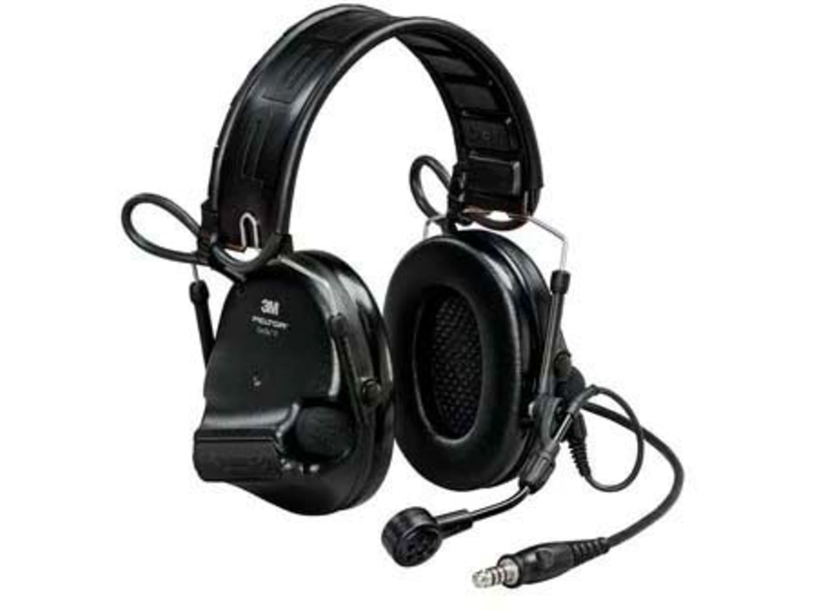 PELTOR 3M SwatTac VI NIB Headset Single DL Headband And ARC 915 Mhz Black MT20H682FB-47N SVS