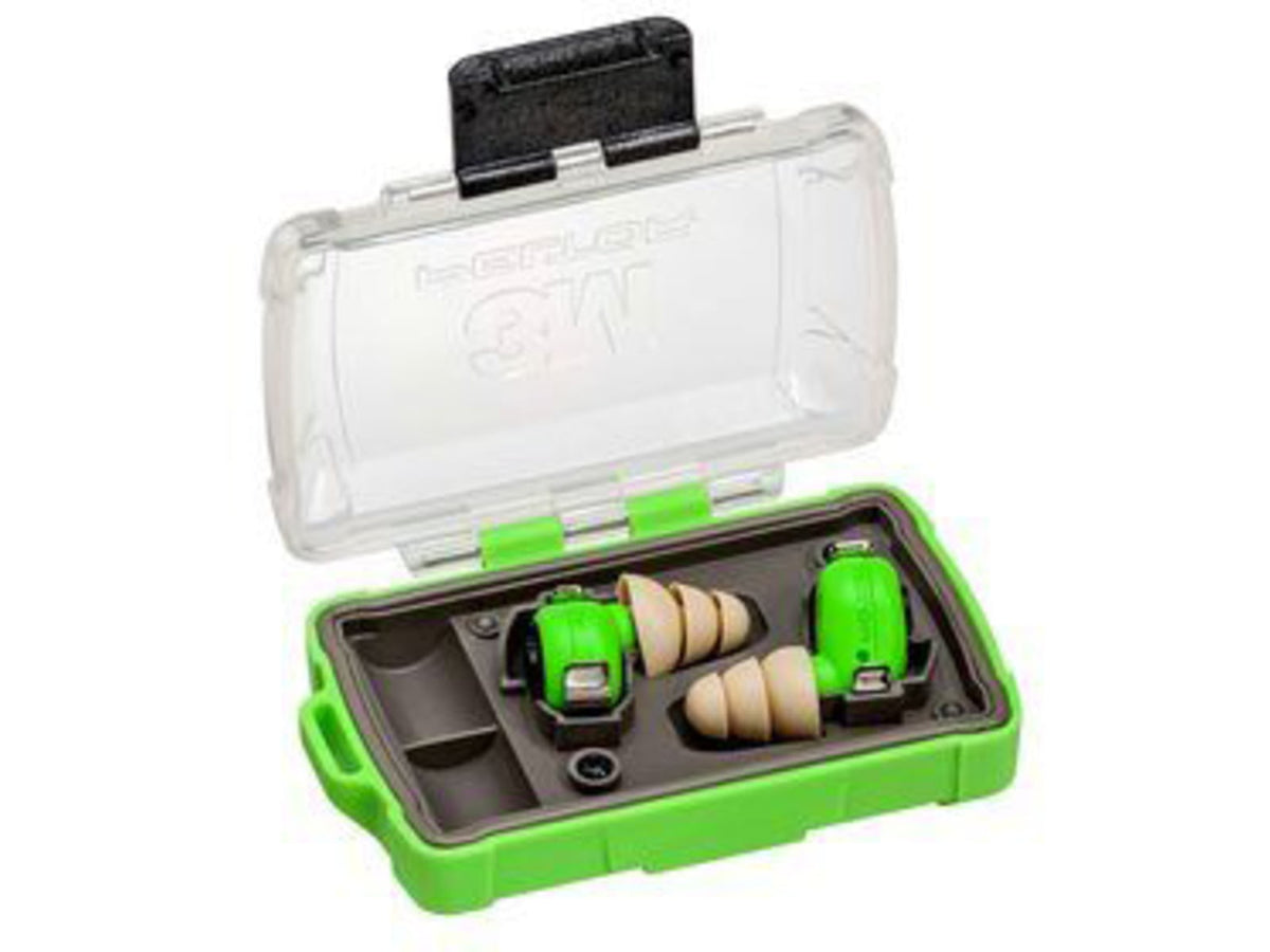 Peltor EEP100 Electronic Earplugs ABS Polymer 6 DB Earbuds Green