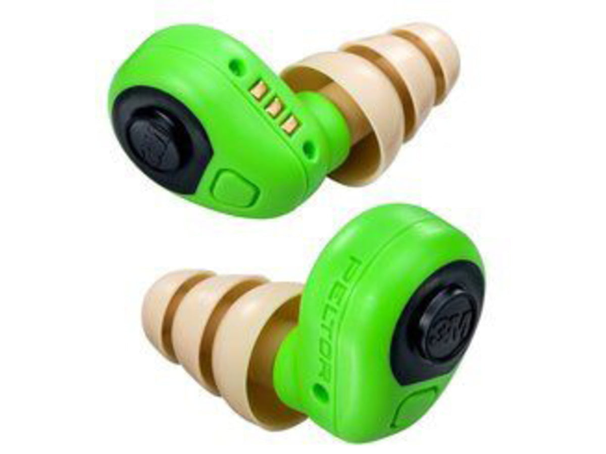 Peltor EEP100 Electronic Earplugs ABS Polymer 6 DB Earbuds Green