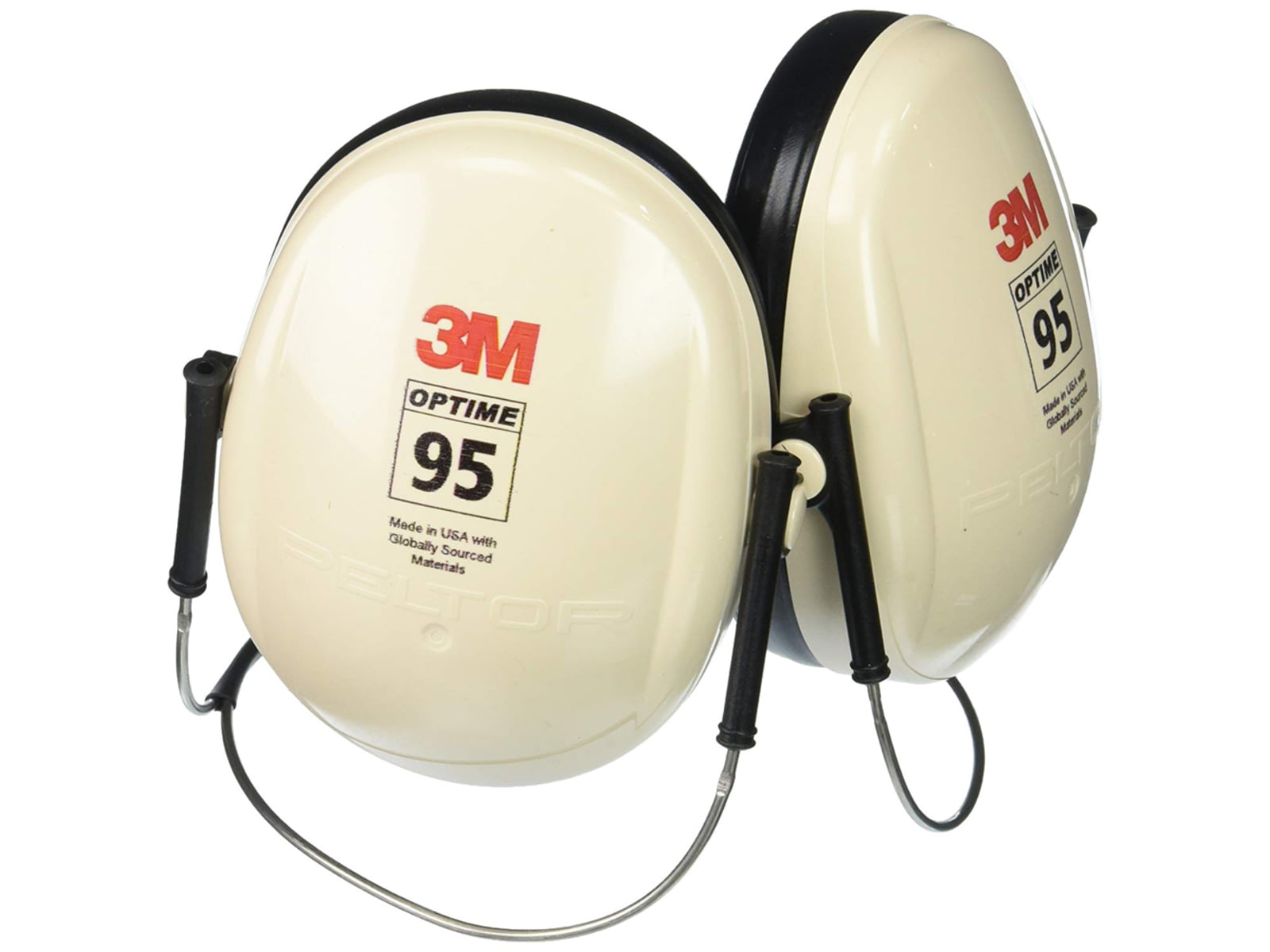 Peltor Optime 95 Hearing Protection Beige Behind-the-Head H6BV