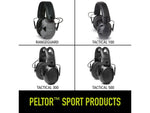 PELTOR RangeGuard Electronic Folding Ear Muff Gray/Black RG-OTH-4