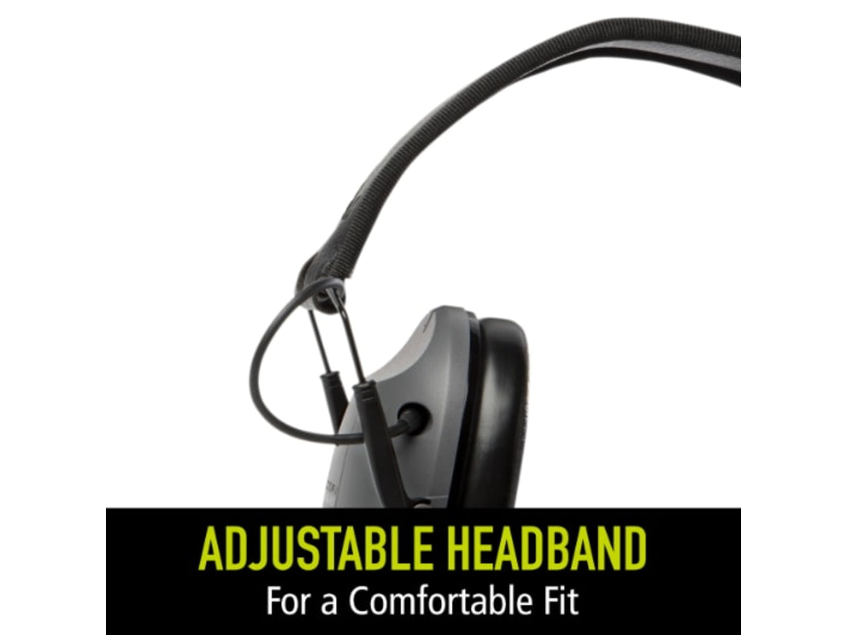 PELTOR RangeGuard Electronic Folding Ear Muff Gray/Black RG-OTH-4
