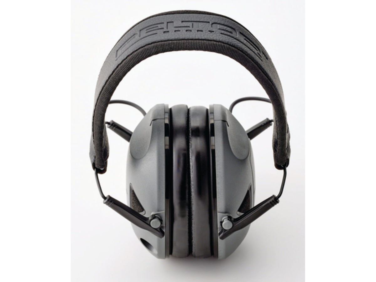 PELTOR RangeGuard Electronic Folding Ear Muff Gray/Black RG-OTH-4