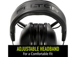 PELTOR Tactical 100 Electronic Hearing Protection Ear Muffs 22dB Black TAC100-NS-8