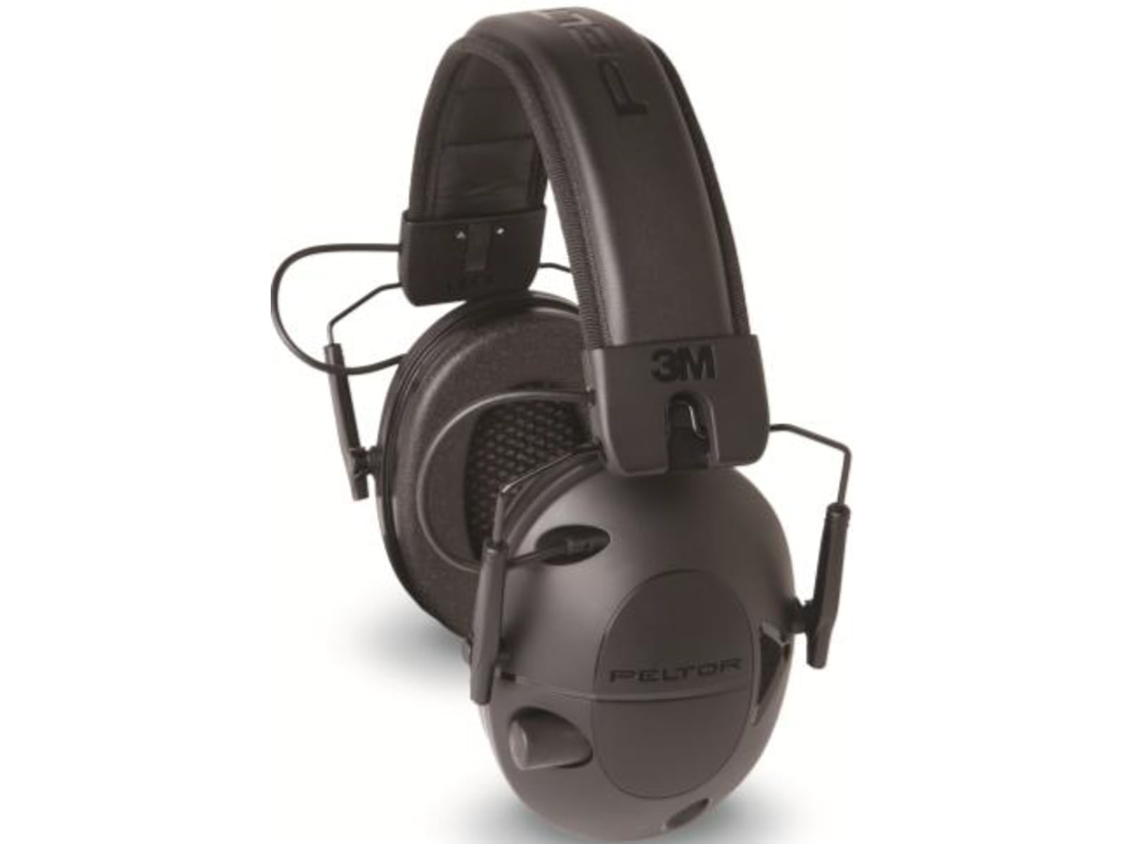 PELTOR Tactical 100 Electronic Hearing Protection Ear Muffs 22dB Black TAC100-NS-8