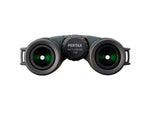 Pentax AD 7x32mm ED Roof Prism Binoculars Thermoplastic Elastomer Resin Dark Green Compact 62891