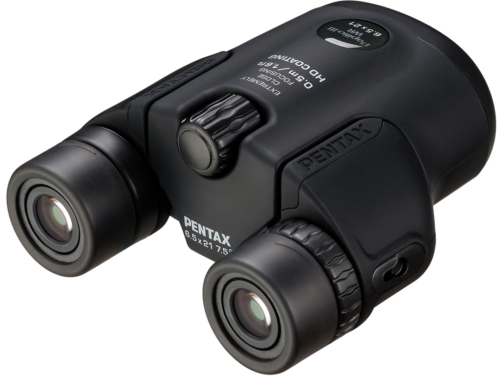 Pentax Papilio III WR 6.5x21mm Porro Prism Binocular Black