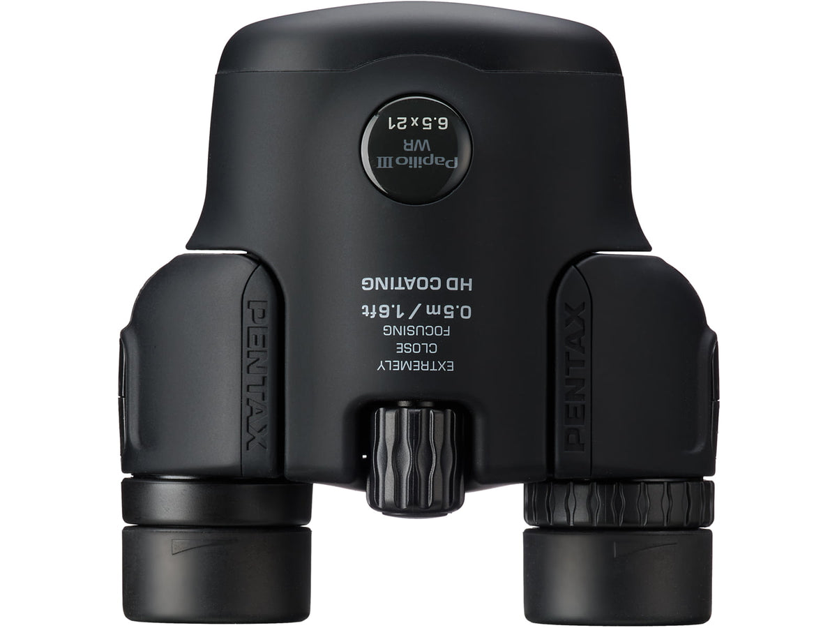 Pentax Papilio III WR 6.5x21mm Porro Prism Binocular Black