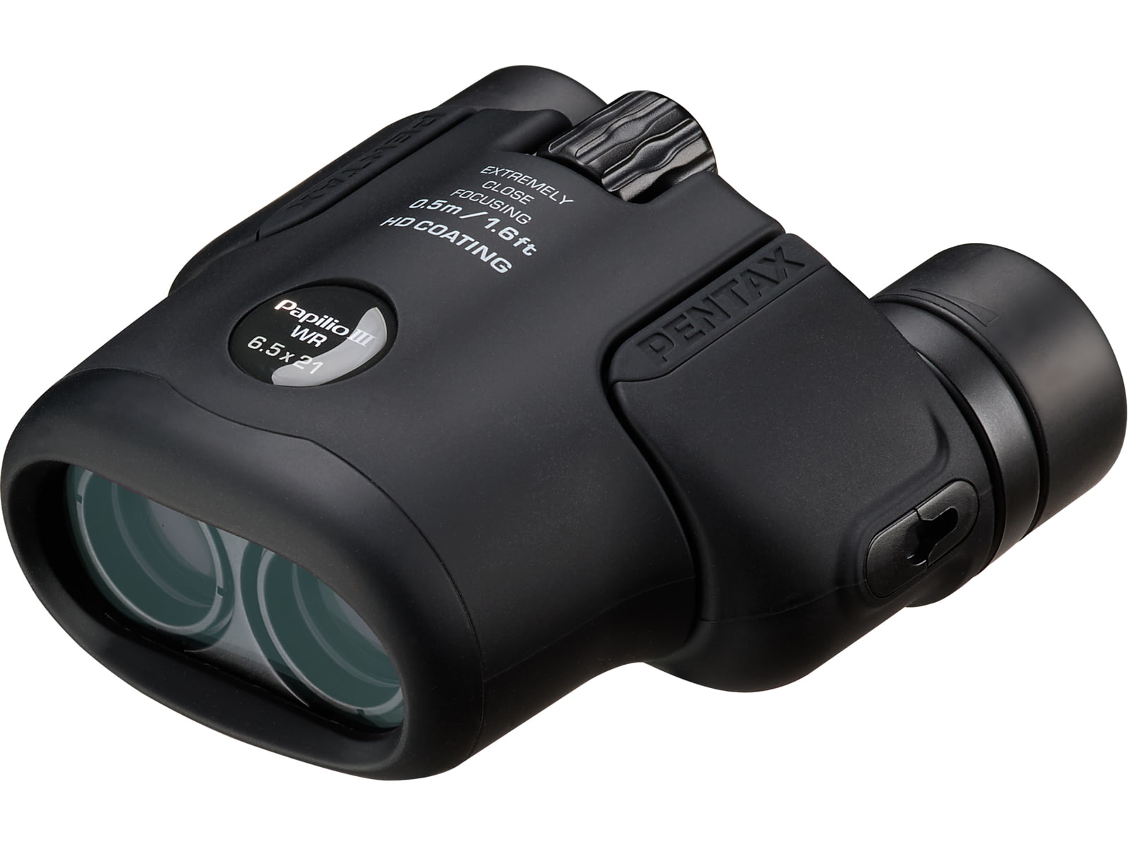 Pentax Papilio III WR 6.5x21mm Porro Prism Binocular Black