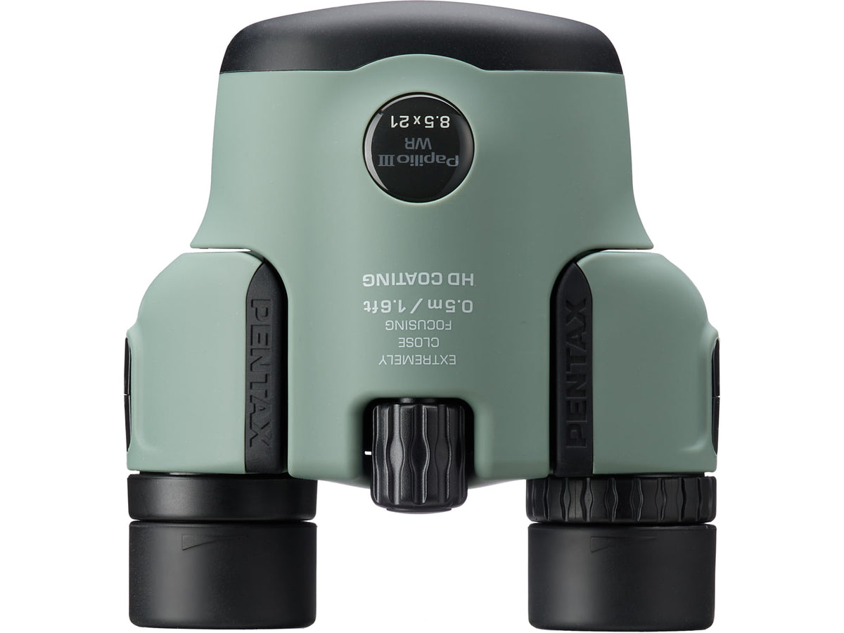 Pentax Papilio III WR 8.5x21mm Porro Prism Binocular Olive