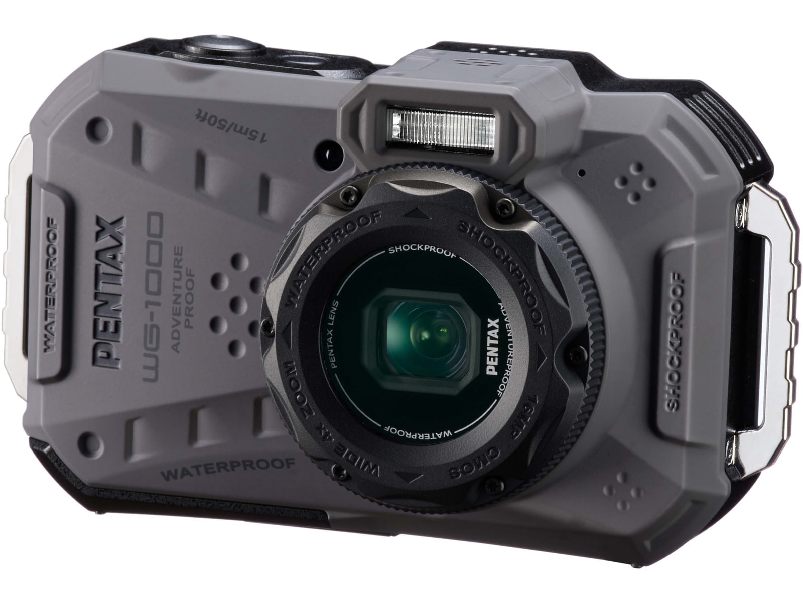 Pentax WG-1000 Digital Camera Gray Compact 02155