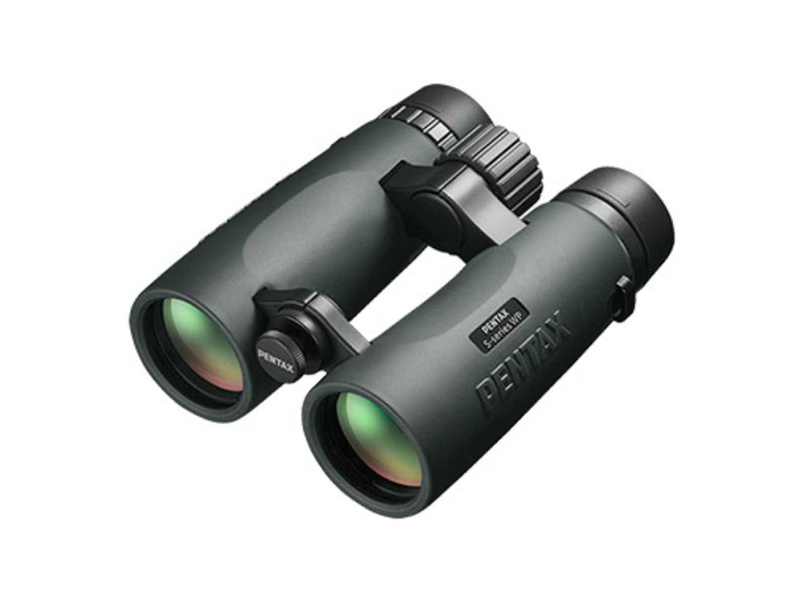 Pentax S-Series Superior SD 9x42mm WP Full Size Roof Binocular Green 62751