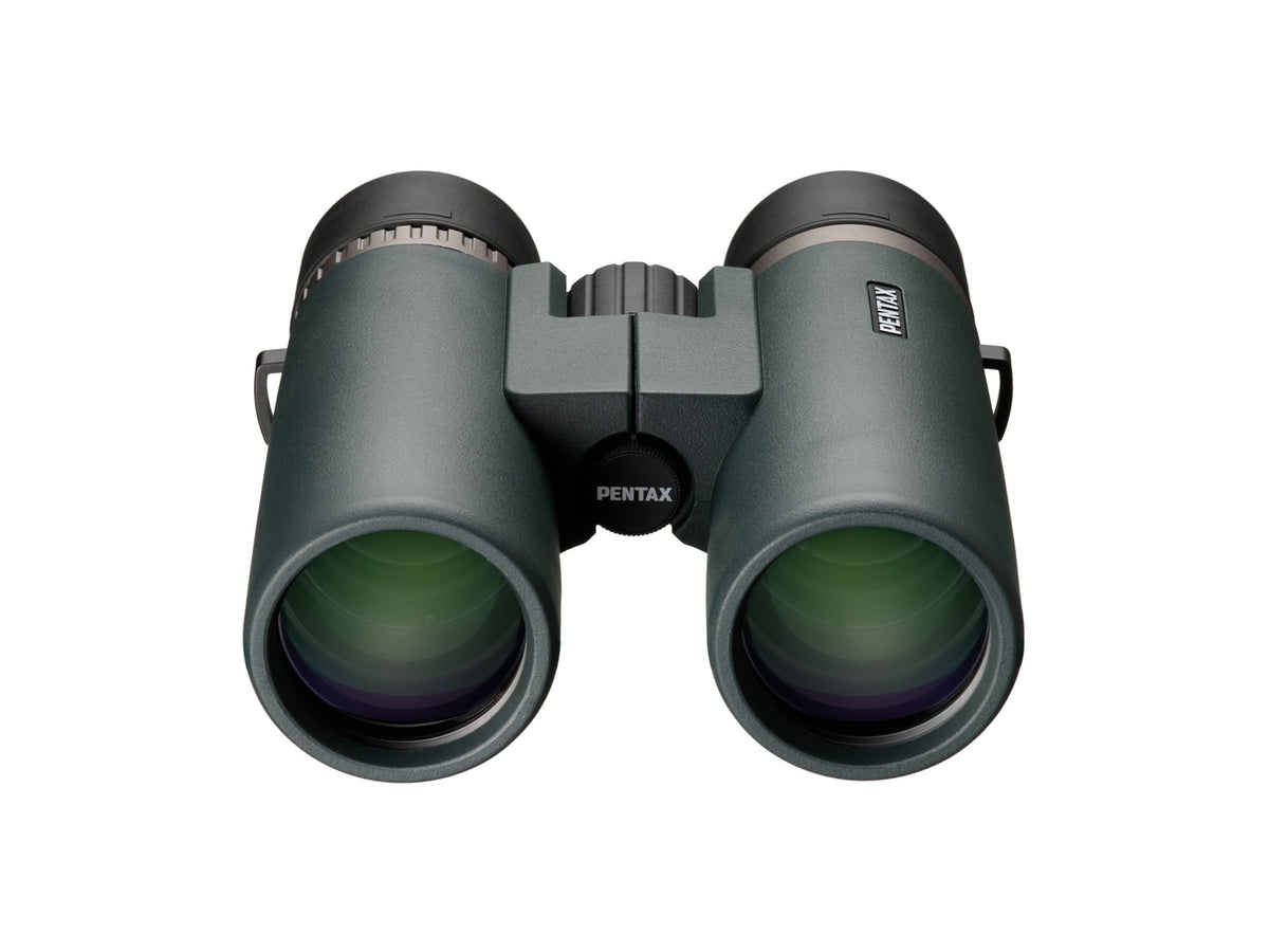Pentax SD 7x42mm ED Roof Prism Binoculars Thermoplastic Elastomer Resin Dark Green Compact 62893