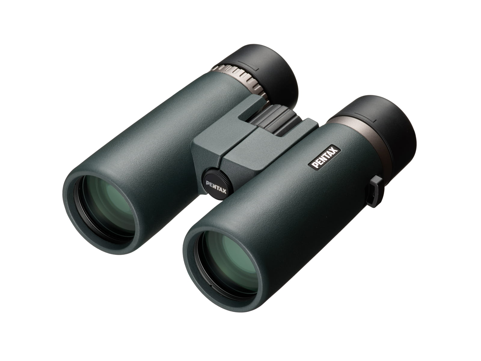 Pentax SD 7x42mm ED Roof Prism Binoculars Thermoplastic Elastomer Resin Dark Green Compact 62893