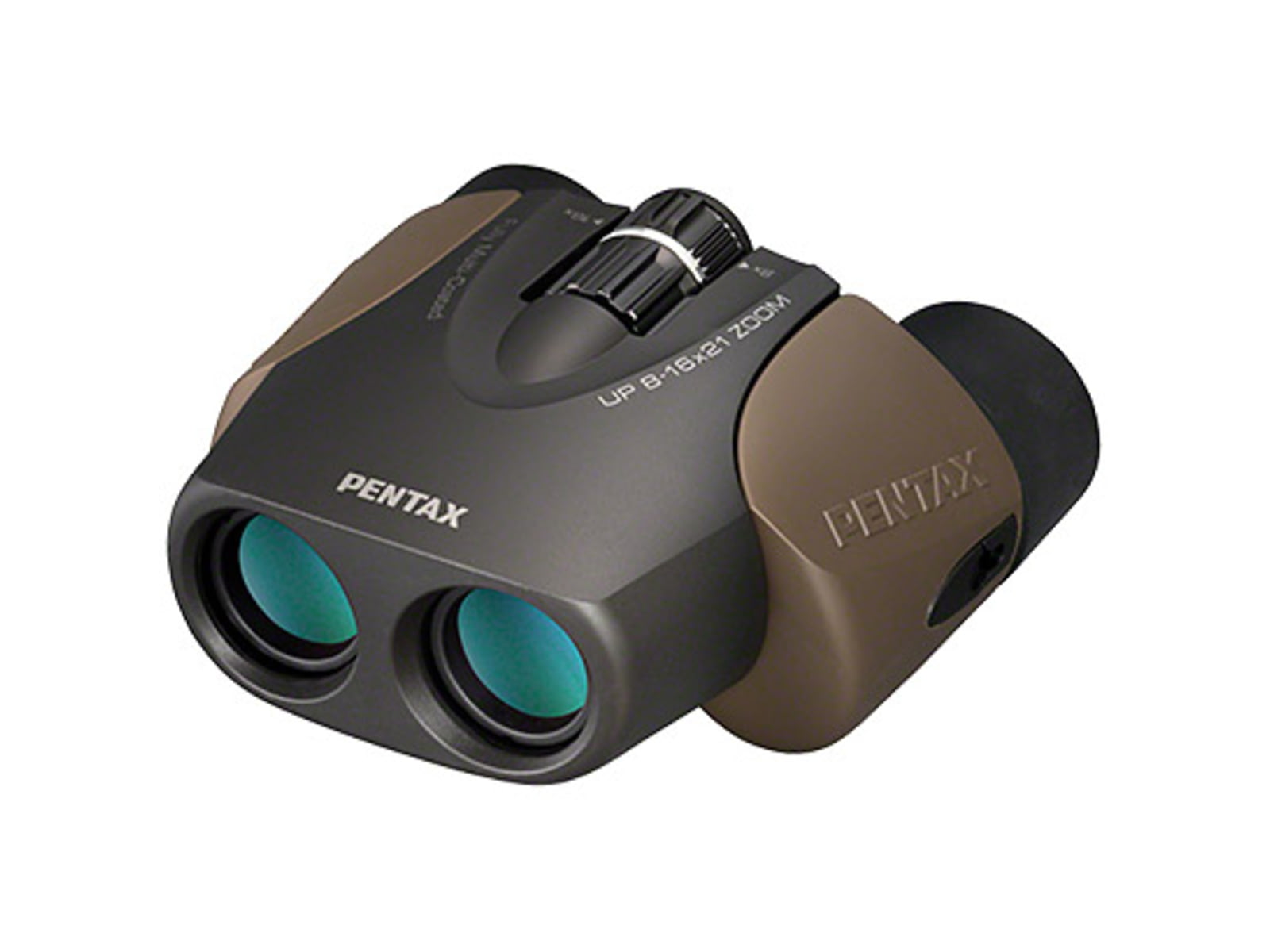 Pentax U-Series Compact Porro-Prism UP 8-16x21 Binocular Limited Availability Brown