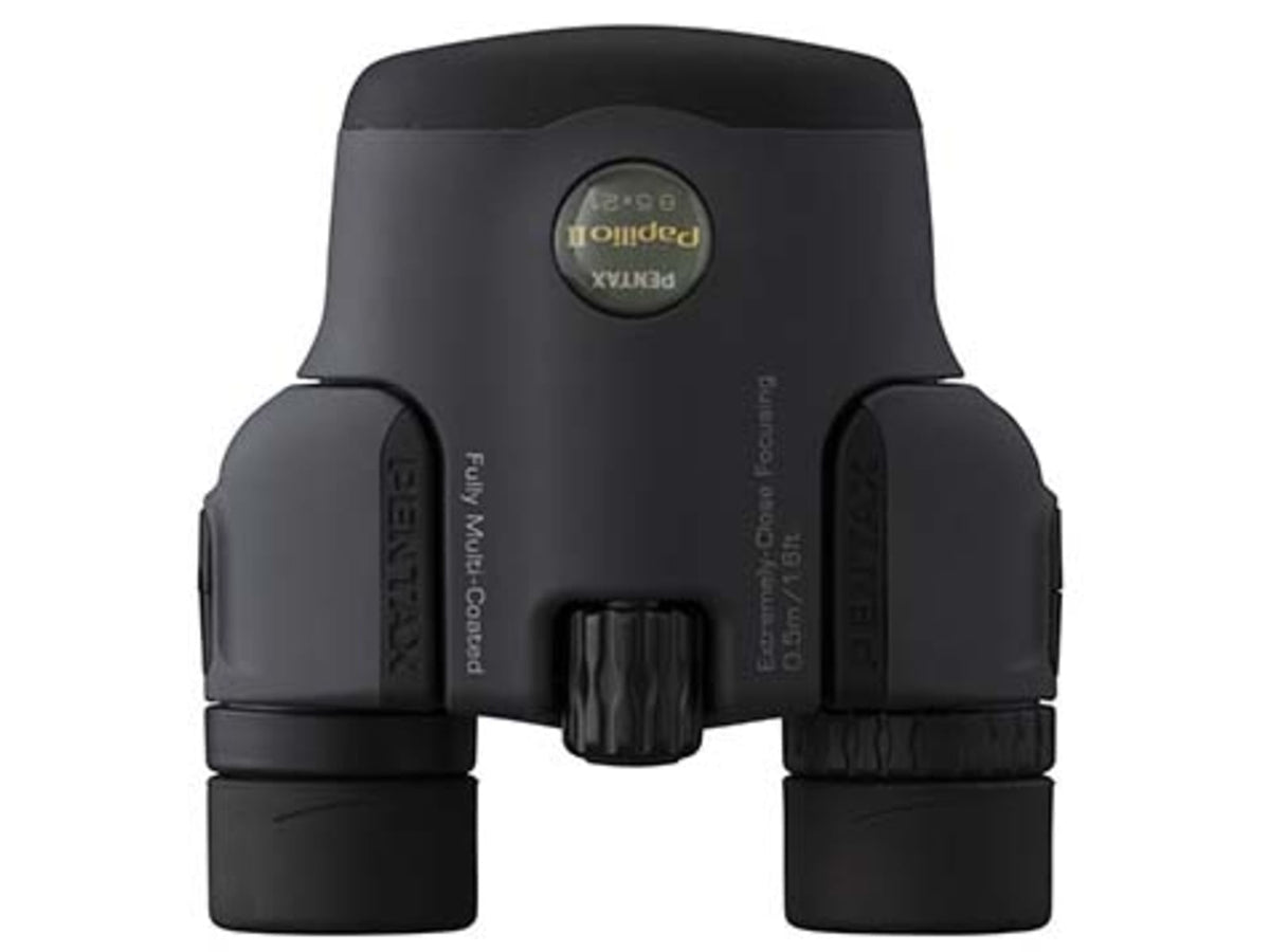Pentax U-Series Papilio II 8.5x21mm Porro Prism Binoculars Black