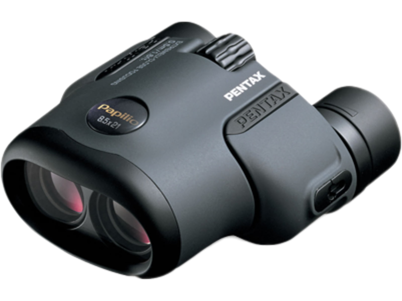 Pentax U-Series Papilio II 8.5x21mm Porro Prism Binoculars Black