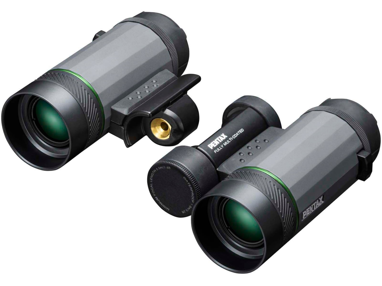Pentax VD 4 X 20mm WP Detachable Binoculars/Telescope Gray/Black Medium
