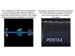 Pentax VD 4 X 20mm WP Detachable Binoculars/Telescope Gray/Black Medium