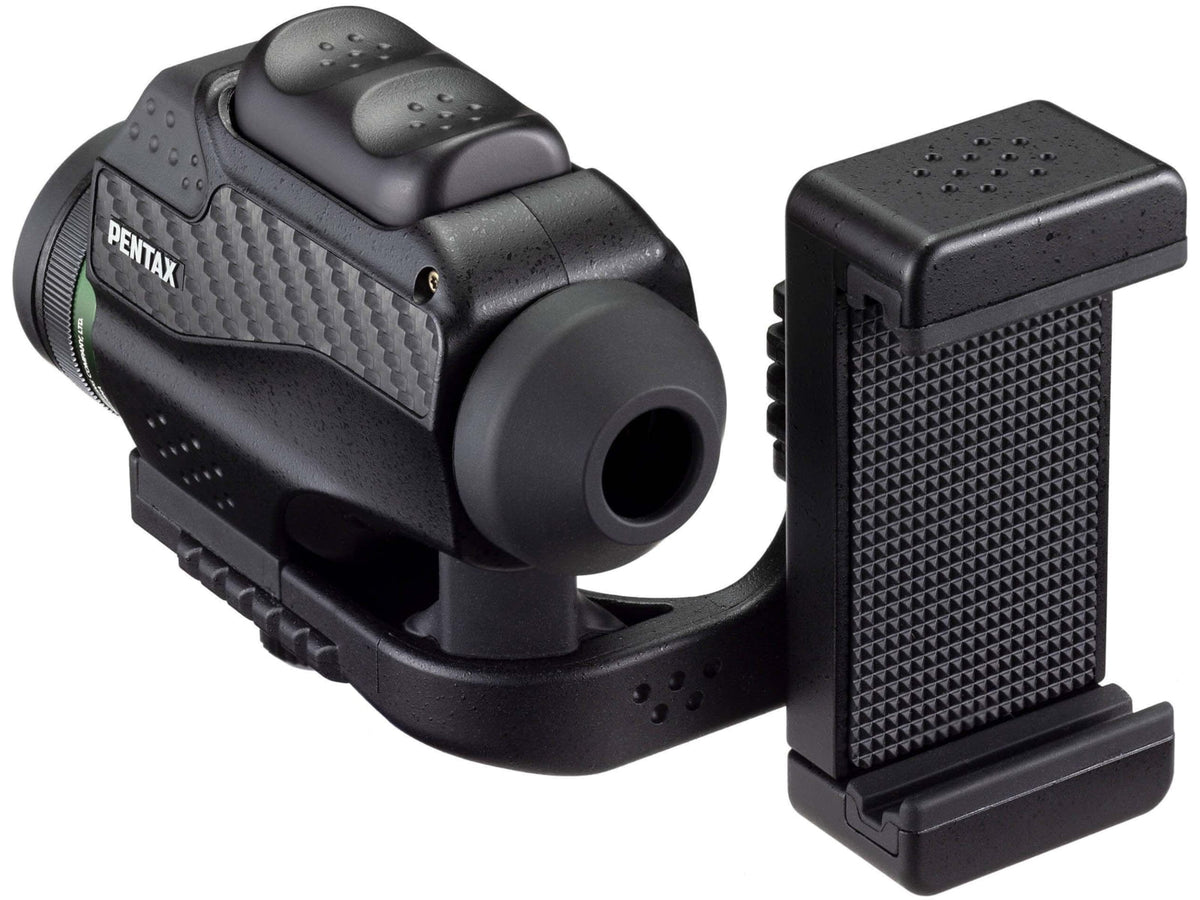 Pentax VM 6 X 21mm WP Premium Monocular Kit w/Smartphone and Micro Adapters Black Medium