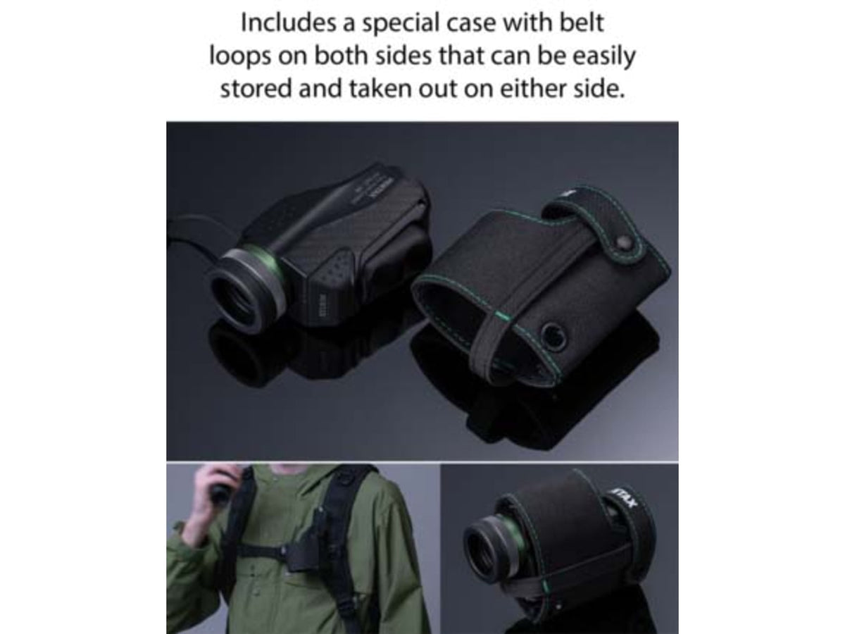 Pentax VM 6 X 21mm WP Premium Monocular Kit w/Smartphone and Micro Adapters Black Medium