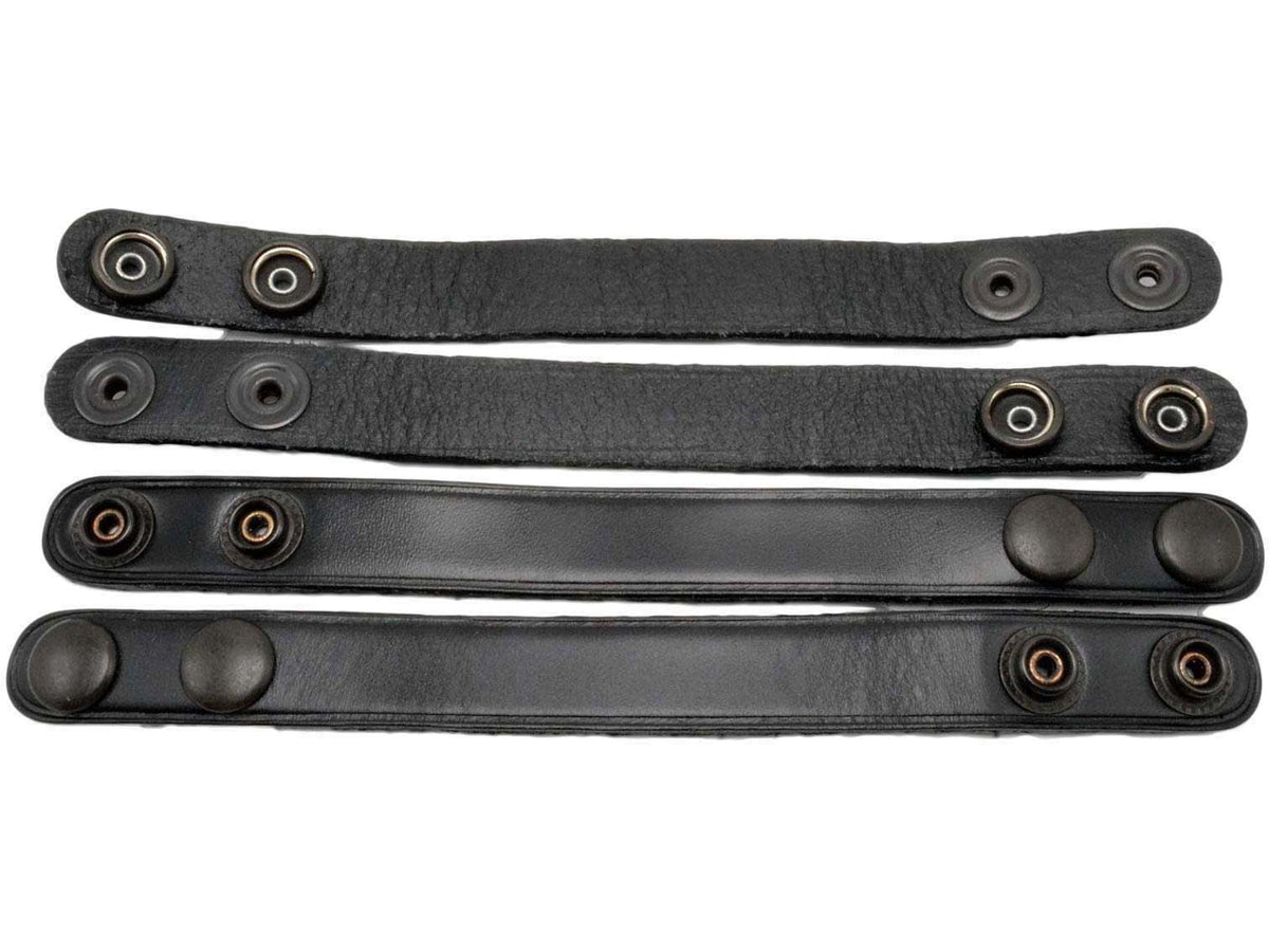 Perfect Fit 3/4in Belt Keeper Black Snap