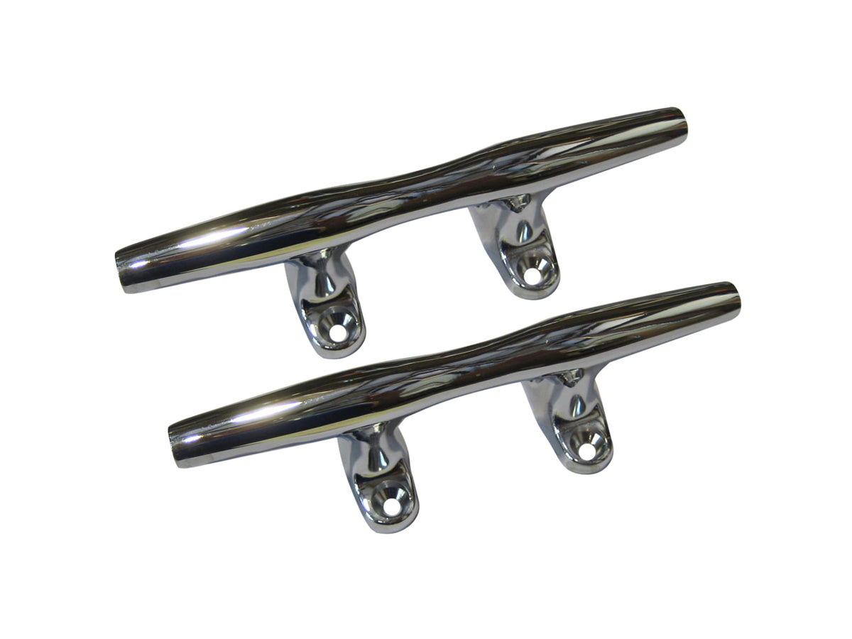 Perko 4" Open Base Cleat - Chrome Plated Zinc - Pair 1188DP4CHR