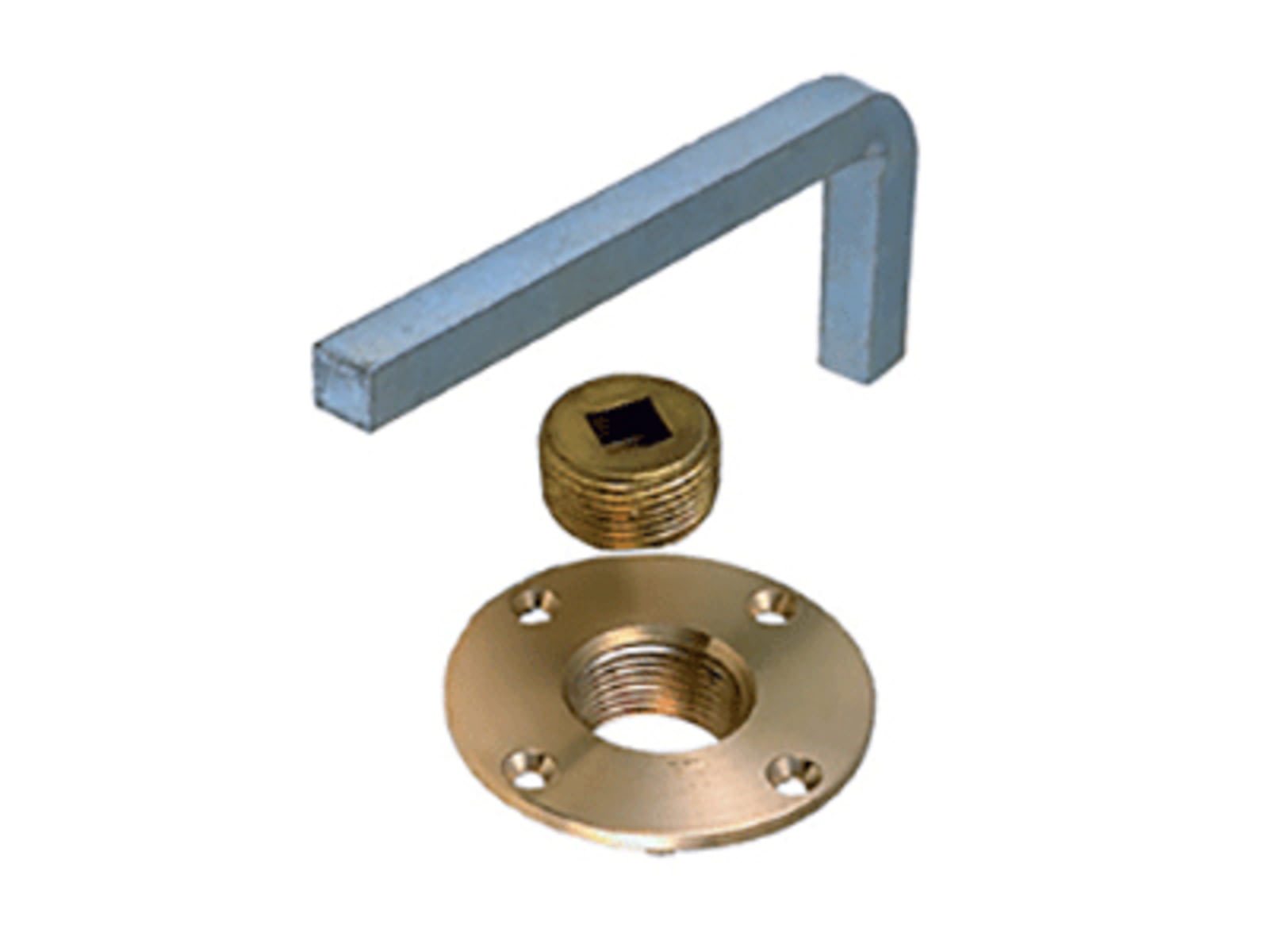 Perko Drain Plus w/Steel Wrench Garboard 0124000PLB
