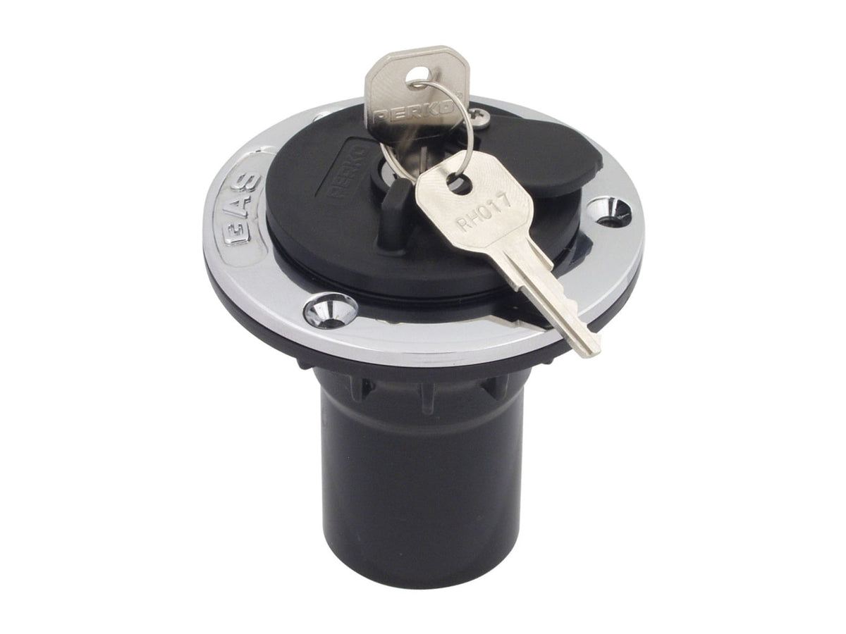Perko Fill w/ Locking Cap f/ 1-1/2" Hose Gas 0599DPGCHR