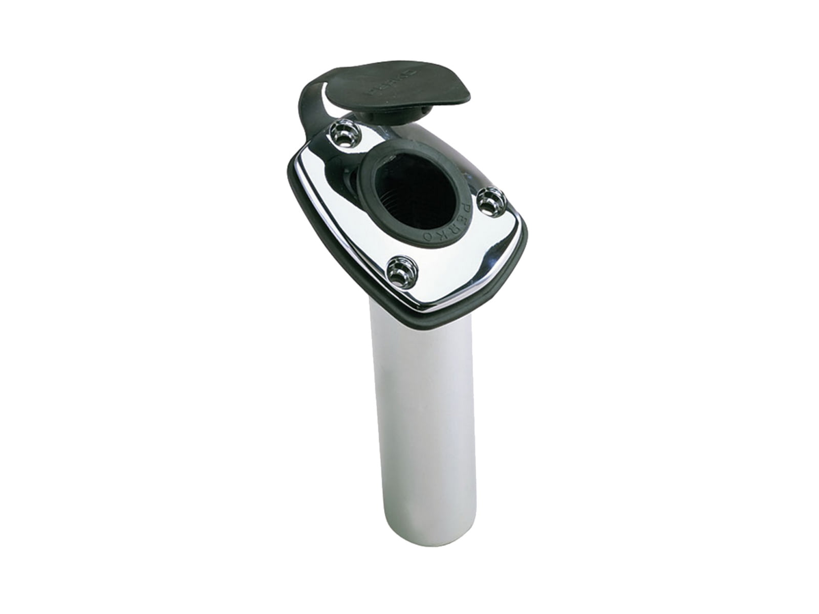 Perko Fishing Rod Holder - 65 Angled Flush Mount - Chrome Plated Zinc 1205DP0CHR