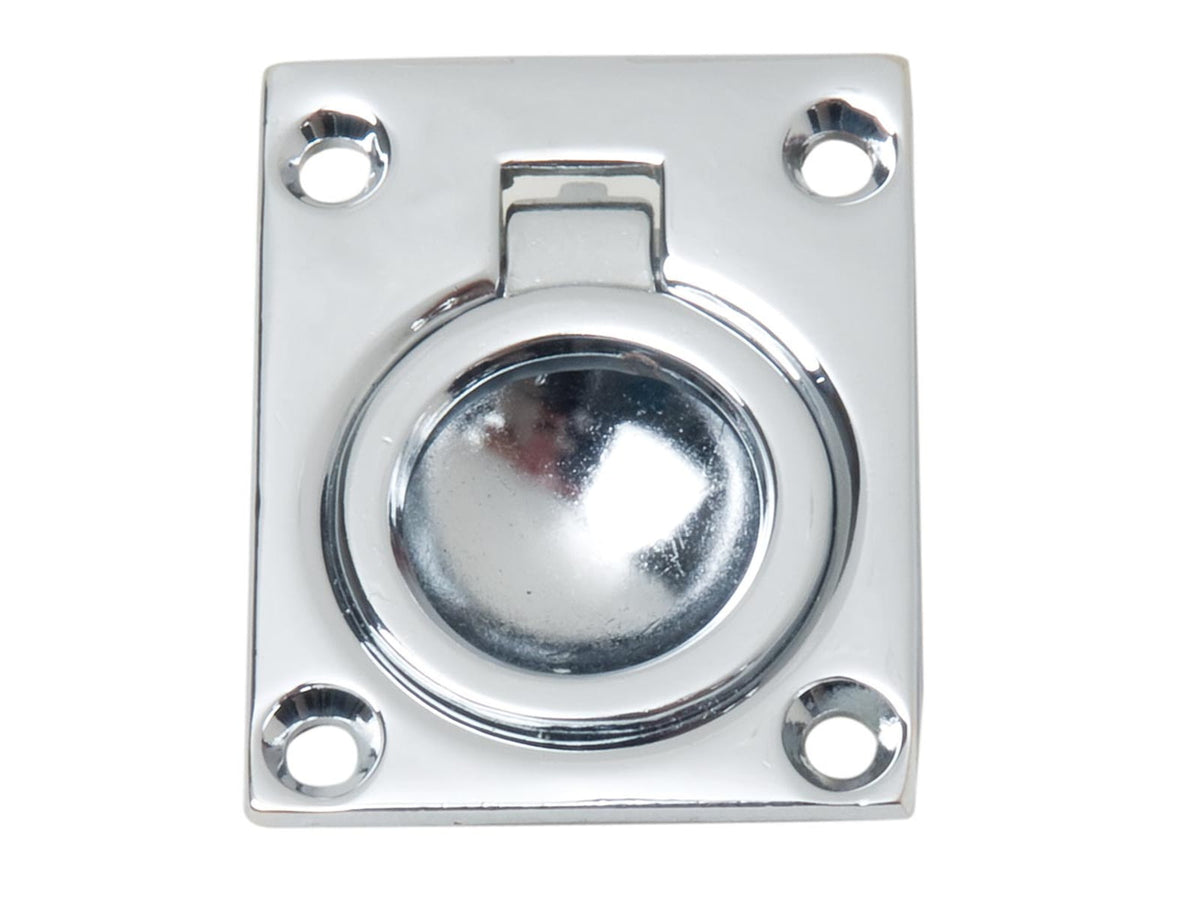 Perko Flush Ring Pull - Chrome Plated Zinc 0841DP0CHR