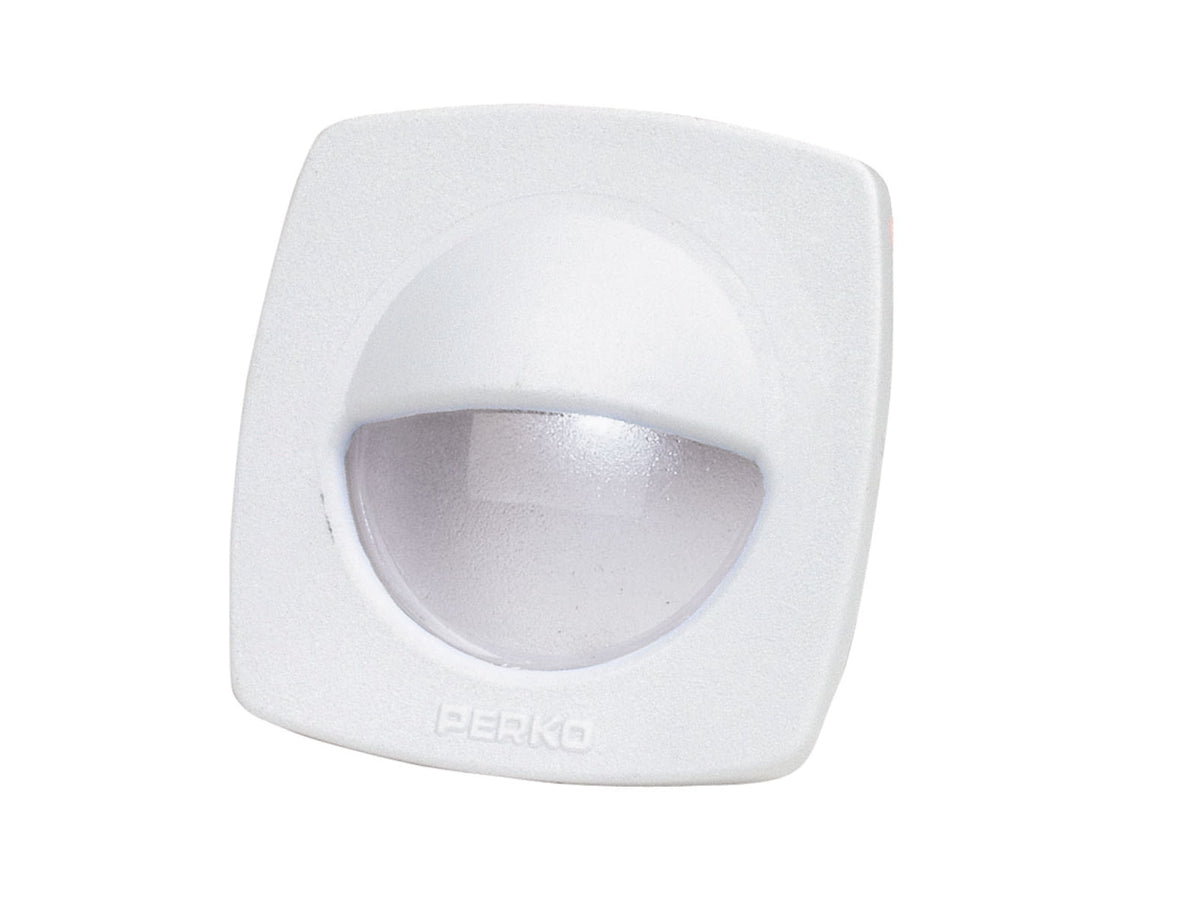 Perko LED Utility Light w/Snap-On Front Cover White 1074DP2WHT