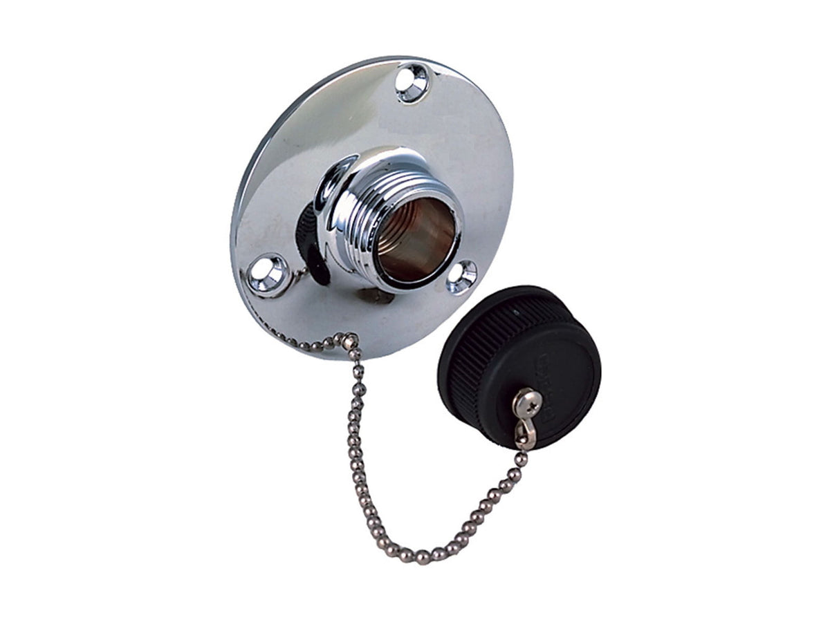 Perko Outlet Fitting w/Cap Water 0504DP0CHR