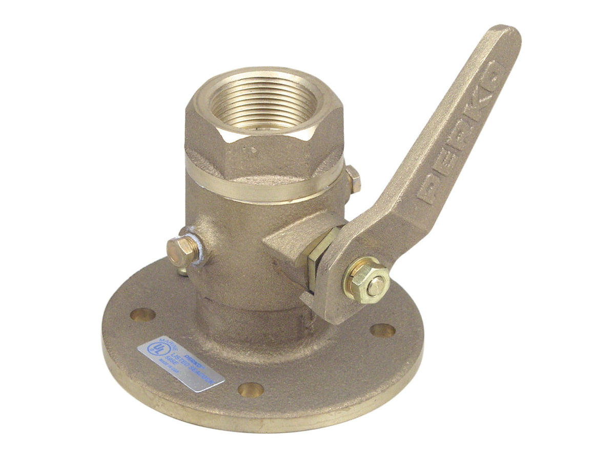 Perko Seacock Ball Valve Bronze MADE IN THE USA 1-1/2" 0805008PLB