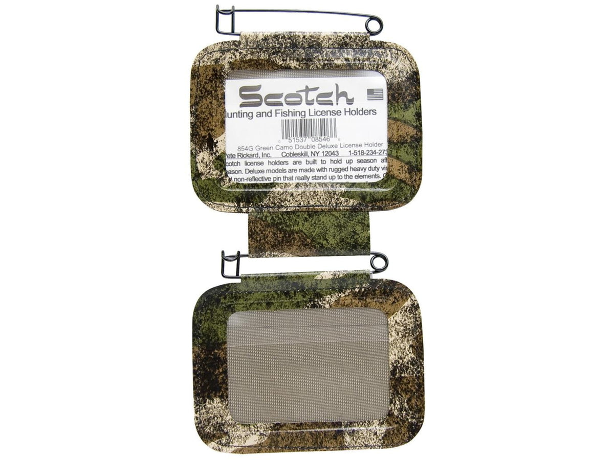 Pete Rickard Double License Holder Camo 854G