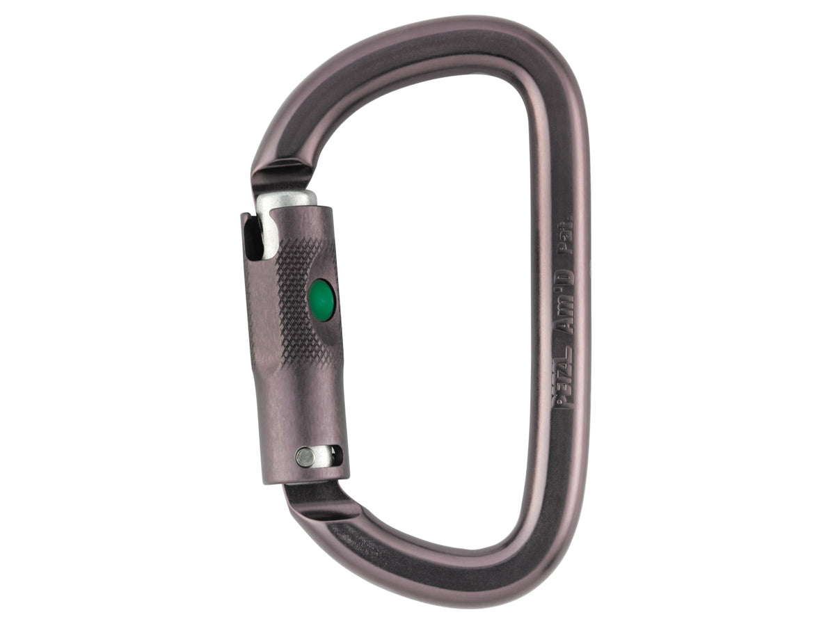 Petzl Am'D Ball Lock Carabiner Gray M34A BL